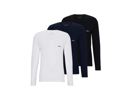 Pack 3 Camisetas para Hombre BOSS (S - Multicolor)
