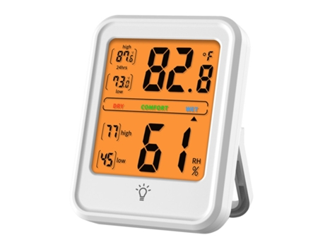KKmoon Termómetro higrómetro digital Medidor de temperatura y humedad interior Medidor de monitor con pantalla LCD para el hogar Dormitorio Oficina...