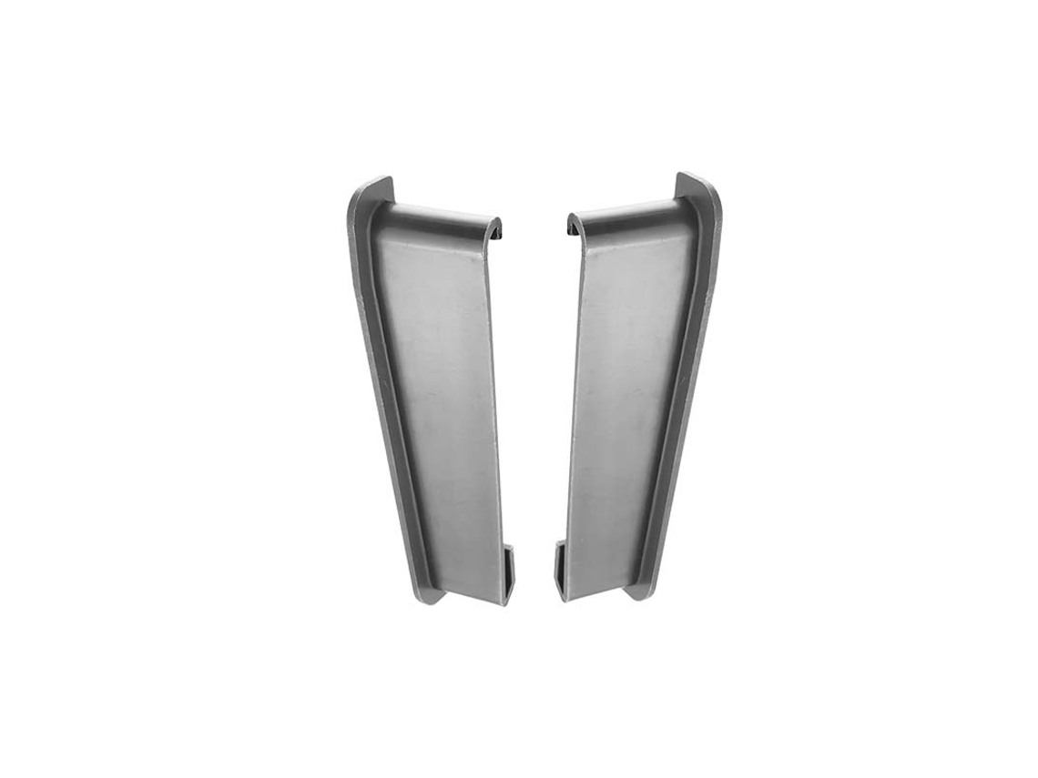 Deflector RENOPLAST de pared para perfil de alero W60 Gris Derecha Izquierda Acabado de terrazas Suelos de resina