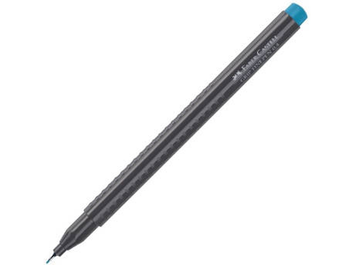 Marcador FABER-CASTELL Fino (Verde Turquesa Cobalto - 0.4 mm)