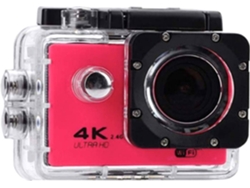 Action Cam KLACK 4K Rosa (4K Ultra HD - Wi-Fi)