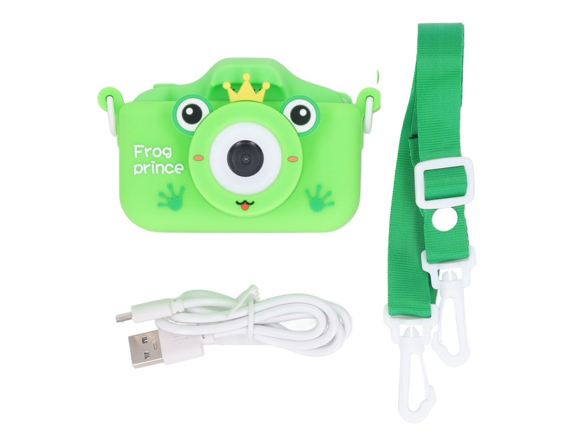 Rebe-câmera Digital Infantil Com Capa De Silicone Em Forma De Animal Cartunista, 32g 4000w Pixels, Câmera Selfie Para Meninos E Meninas