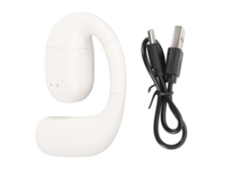 Auriculares Inalámbricos Abiertos Bluetooth 5.4 Con Cancelación De Ruido E Impermeables Para Deportes Y Trabajo - Blanco