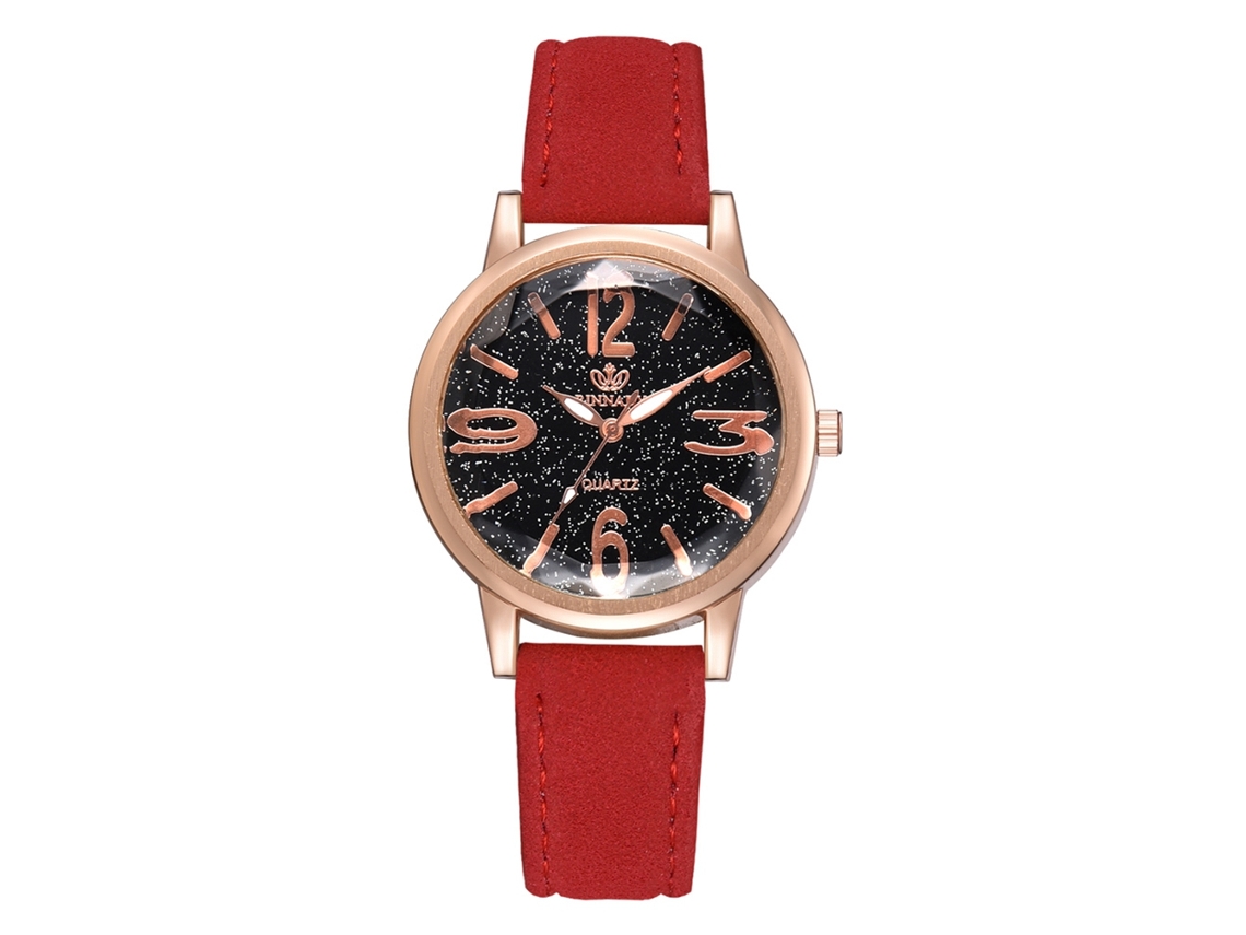 Reloj De Pulsera De Aleación Para Mujer Con Correa De Poliuretano, Estilo Moderno, Esfera Redonda, Movimiento De Cuarzo.