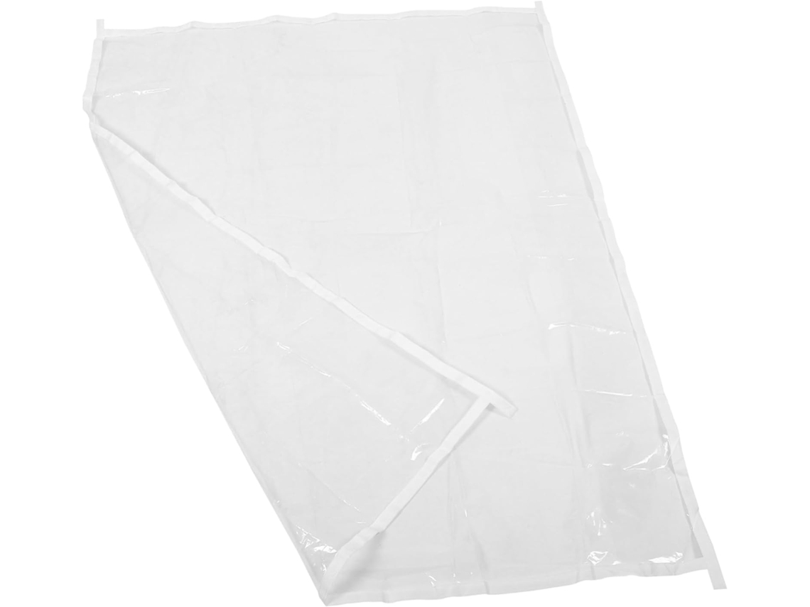 Película autoadhesiva para ventanas, resistente al viento y aislante, 1 juego, transparente Gokoco