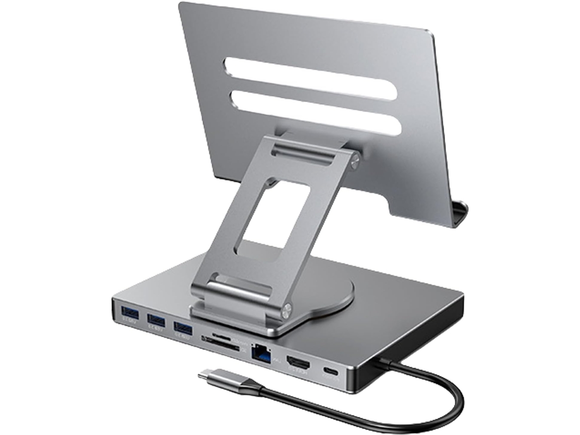 Concentradores Usb-c 8/9 En 1, Compatibles Con Tabletas 4k A 60 Hz, 3,05 Gbps, 1000 Mbps