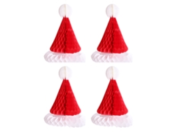 piezas de adornos para árbol de Navidad en forma de panal - Sombreros de Navidad AURUM