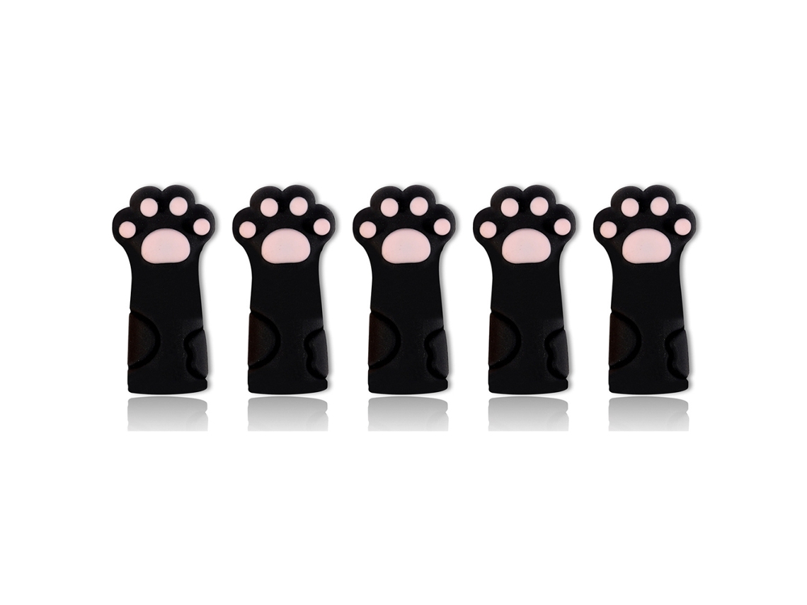 Tijeras para piel muerta con forma de pata de gato, herramienta de manicura KOFIHETY
