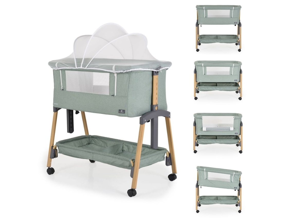 Cuna para dormir Adoro Green Cangaroo Co Cómoda, segura y multifuncional para tu bebé Moni
