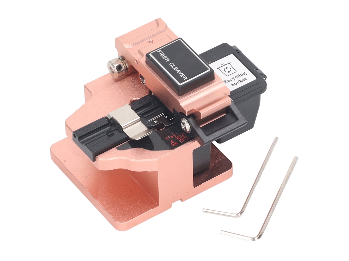 Cortador Automático De Fibra Óptica Com Retorno De Ferramenta De Alta Precisão Para Cabo De Couro E Fibra Nua