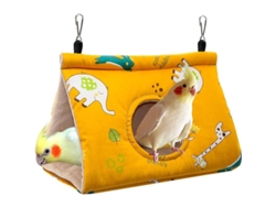 2026-casa Nido Para Aves Caliente De Invierno - Hamaca Colgante Plush Caja De Jaula (mediano)