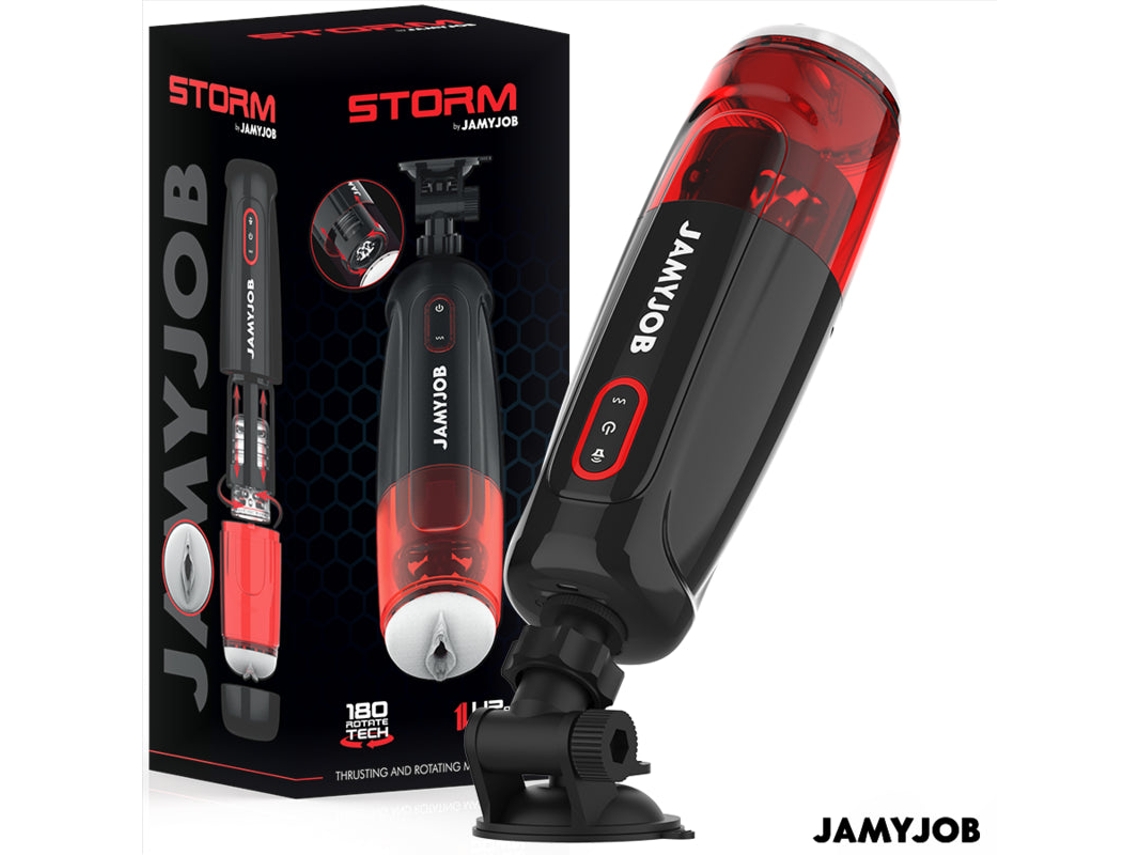 Jamyjob - Storm Automatic Vagina Masturbator 10 Rotation And Thrust Modes