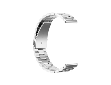 Correa de reloj inteligente para Huawei Watch 3/3 Pro 22 mm de acero con tres cuentas (plata)