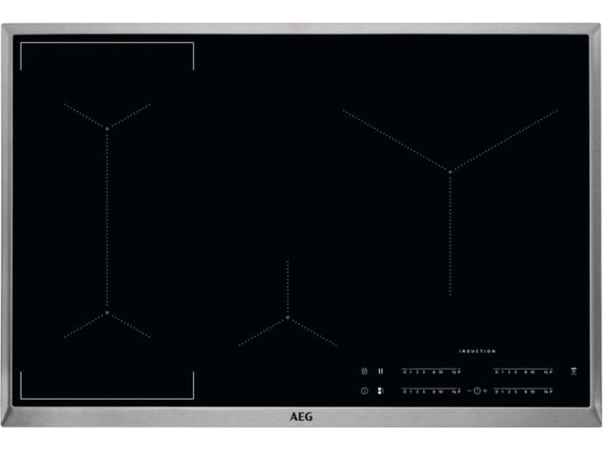 Placa de Inducción AEG IKE84441XB (Eléctrica - 76.6 cm - Negro)