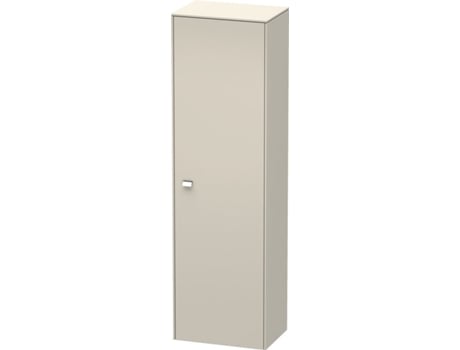 Gabinete alto DURAVIT Brioso 177,0x52,0x36,0 cm 1 puerta bisagra derecha 1 estante de madera 3 estantes de vidrio