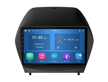 Autoradio 4GB RAM64GB ROM ROVERONE para Hyundai Tucson 2 IX35 2009 - 2015 CarPlay Android Coche Radio Bluetooth Navegación