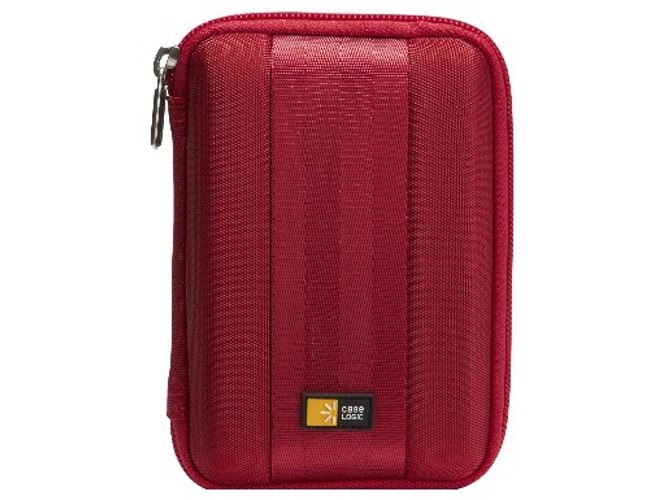 Funda CASE LOGIC QHDC101R (Disco duro externo - 2.5'' - Rojo)