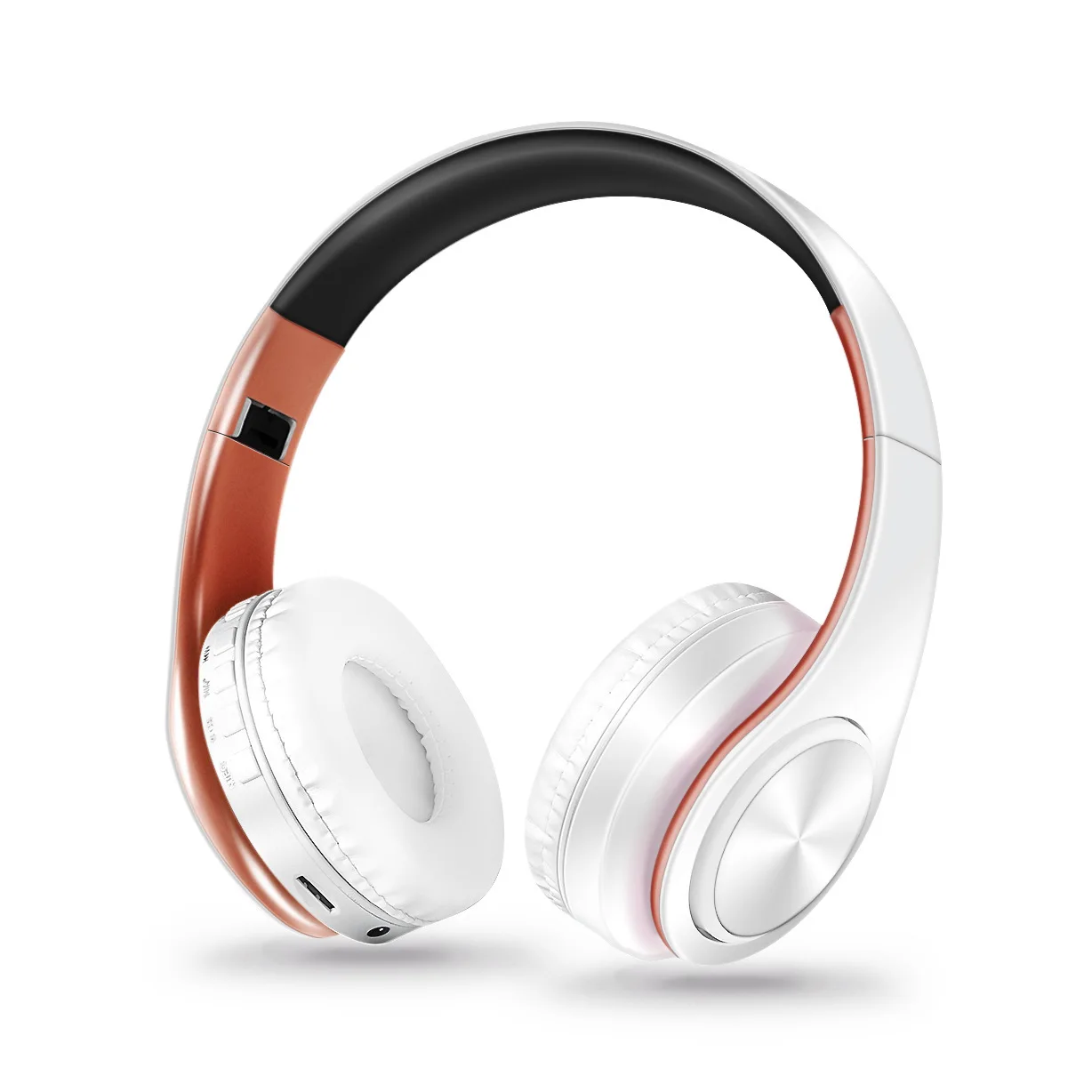 Auriculares inalámbricos MDUG con micrófono, controles táctiles y resistentes al agua (negro)