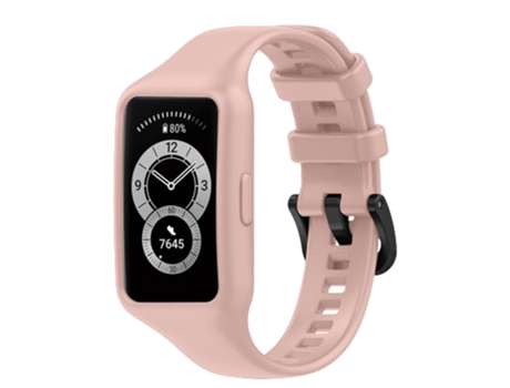 Correa Huawei Band 7 / 6 Pro / 6 / Honor Band 6 Silicona Flexible Rosa AVIZAR