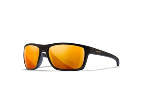 Óculos de Sol Polarizados Kingpin Dourado Homemwiley X