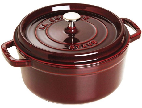 Cacerola STAUB (Rojo - Hierro Fundido - 26 cm)