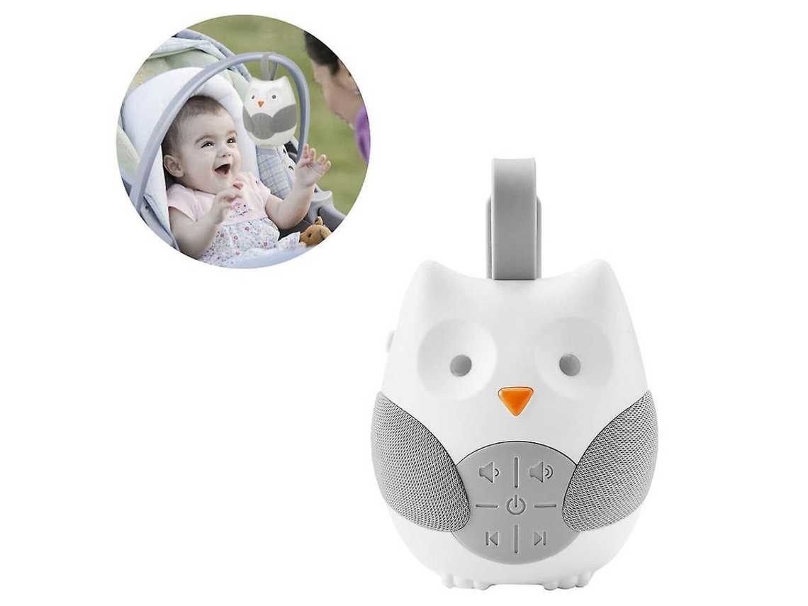 Máquina Portátil De Ruido Blanco Bluetooth Para Que El Bebé Duerma Con Sonido De Búho, Batería Recargable Y Sonido De Búho