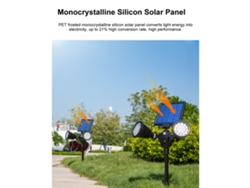 2026-lámpara Solar De Jardín Exterior Con Sensor De Movimiento Pir Ip65 Impermeable Para Patio, Jardín, Cerca Y Paisaje