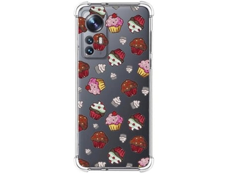 Carcasa para Xiaomi 12 TUMUNDOSMARTPHONE Dibujos Antigolpes Muffins Multicolor