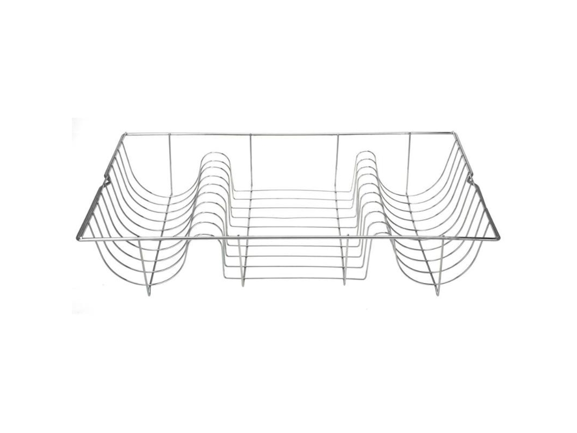 Escurreplatos varilla cromada 48x32 cm