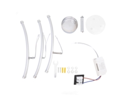 Bj-luz De Teto Lineal Trident Arc Led 2500lm De Alto Brilho Moderna Para Escritório Ac85‑265v