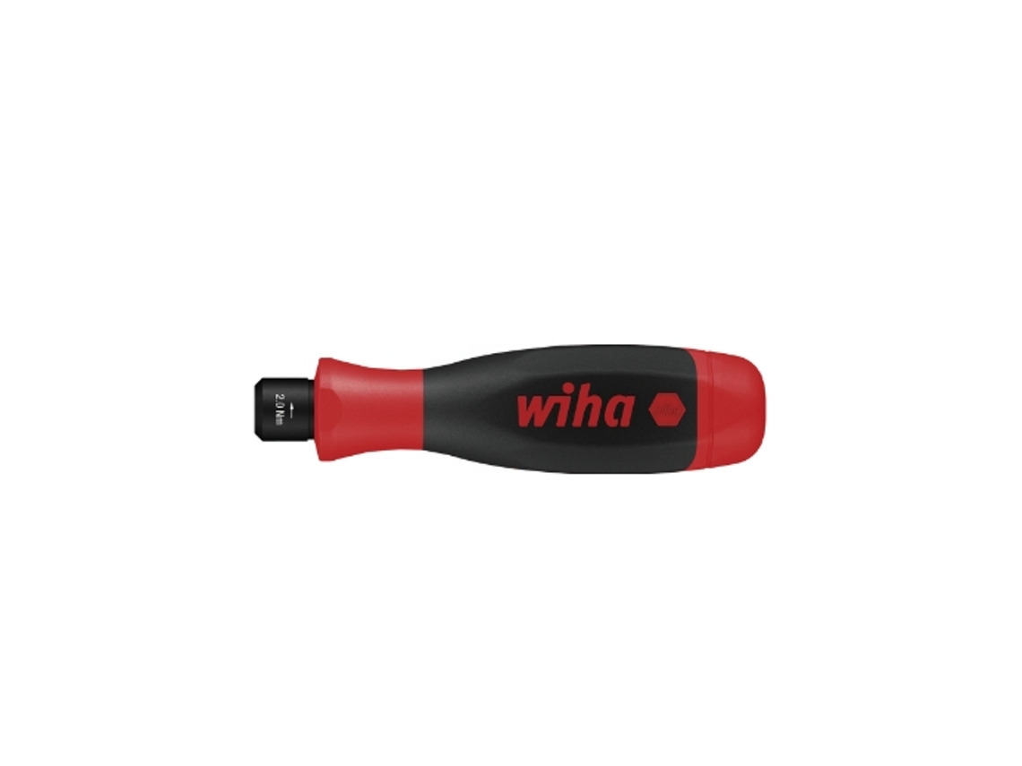 WIHA Destornillador dinamométrico easyTorque con limitación del par de apriete preajustada de forma fija (36239)