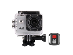 Cámara De Acción 4k, Resistente Al Agua, Con Función De Control Remoto Wifi. Panoona