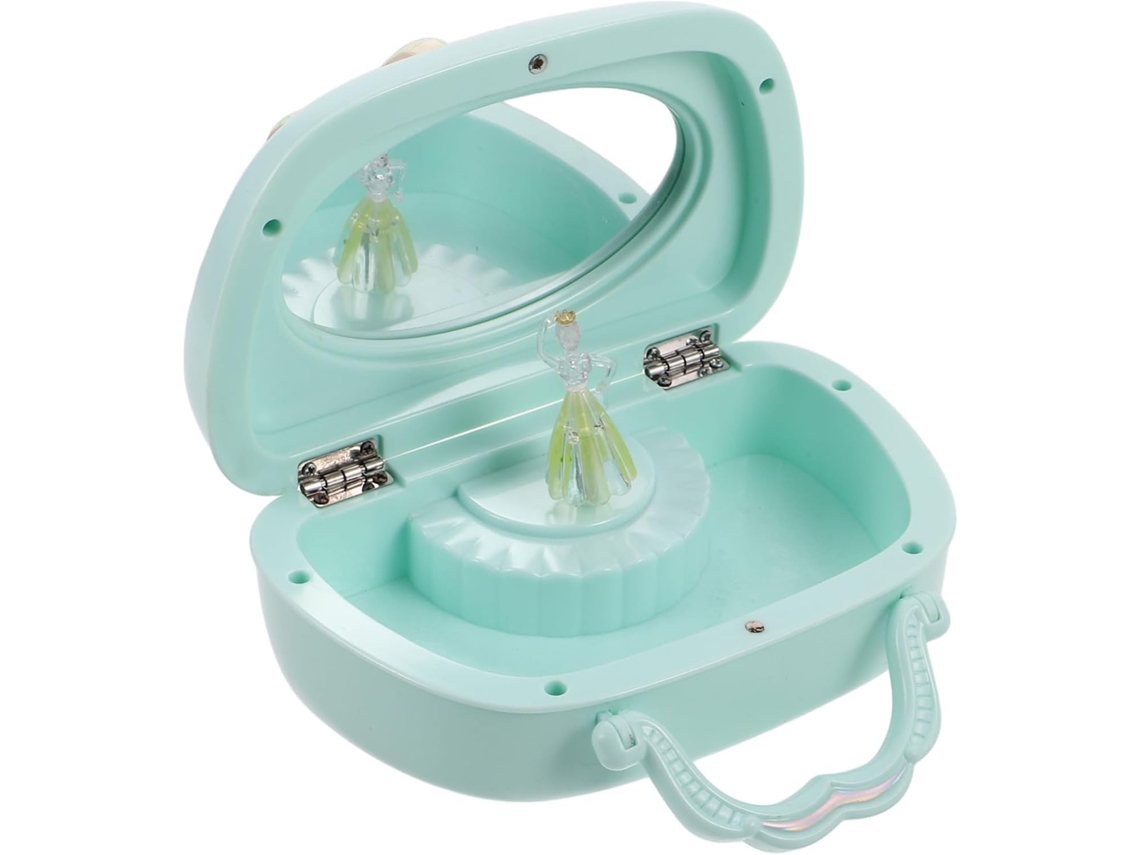 Caja De Música Para Joyas Niñas, Almacenamiento Musical Bailarina Con Niñas Pequeñas.