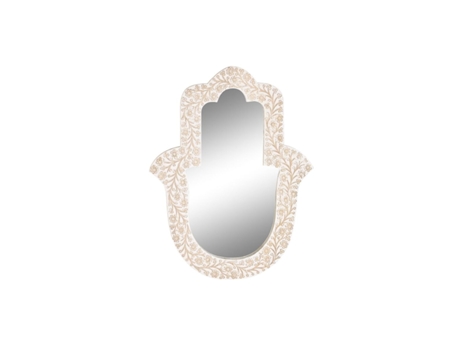 Espejo de Pared DKD HOME DECOR 10782 (Blanco - 2x45x60cm)