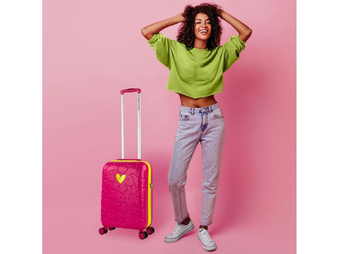 Trolley De Cabina 55cm 4r Agatha Ruiz De La Prado Iconic Fucsia Agatha Ruiz De La Prada