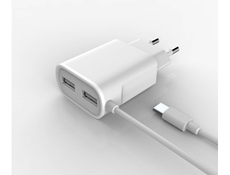 Cargador 3GO ALMUSB20 con 2 Puertas USB
