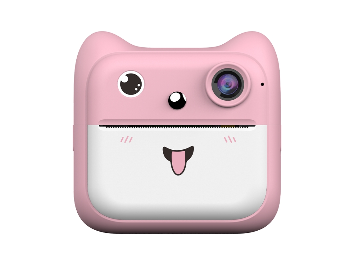 Cámara Infantil D1 Con Impresión Instantánea, 2400 W, Hd, Lente Dual, Pantalla De 2,4 Pulgadas, Vídeo 1080p, Pegatinas, Tarjeta Tf De 32 Gb