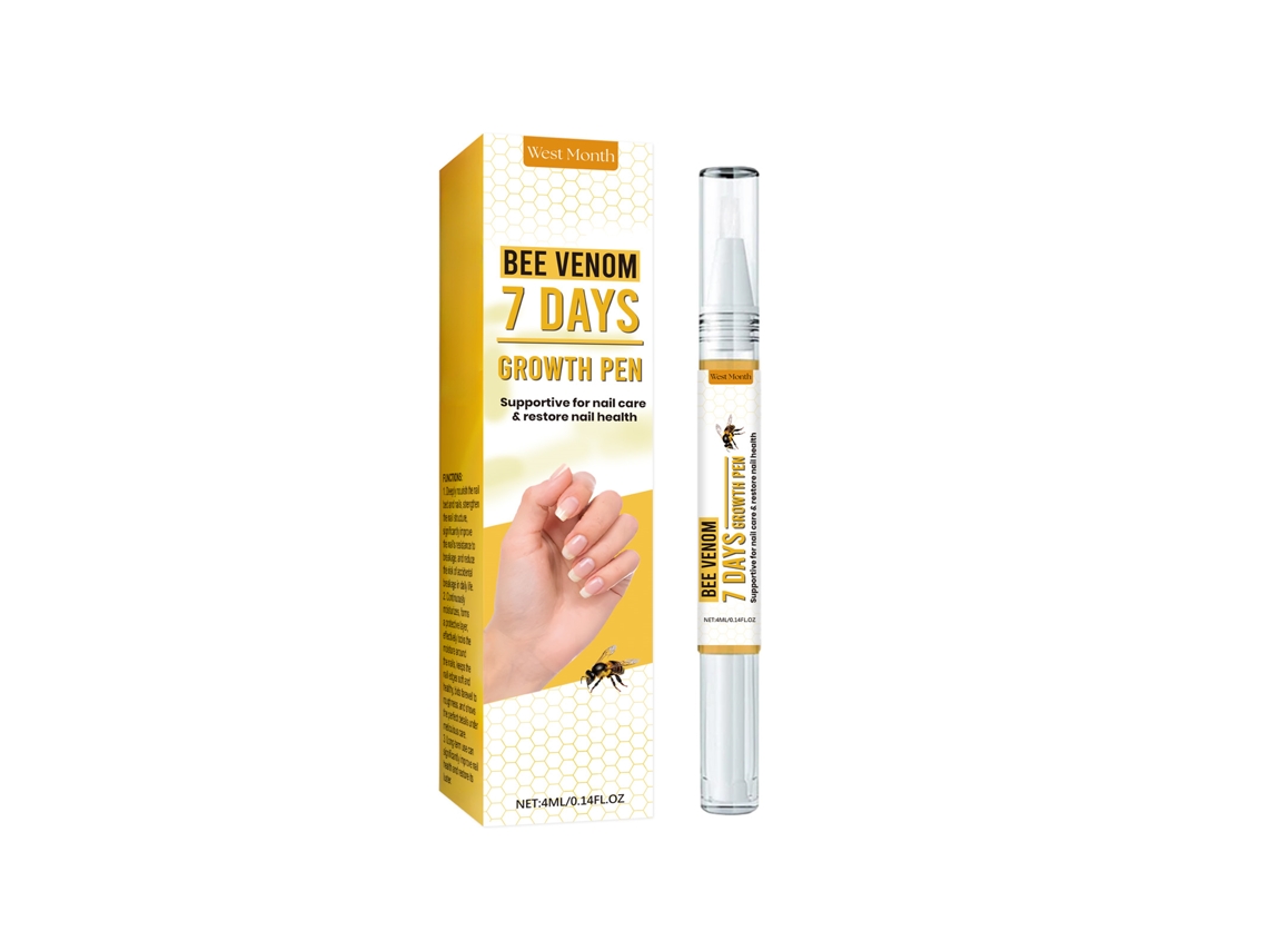 Líquido reparador de uñas con veneno de abeja