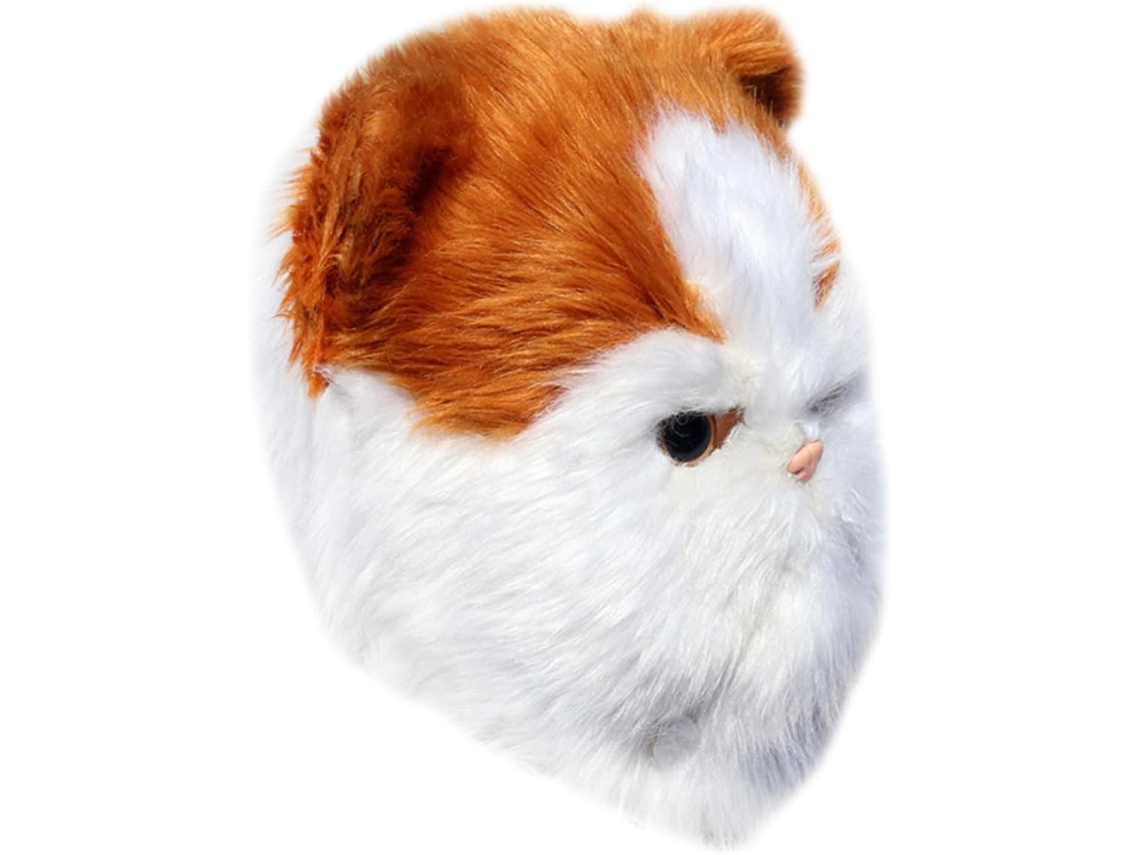 Máscara De Gato Peluda Para Baile De Máscaras, Acessório Para Festa À Fantasia