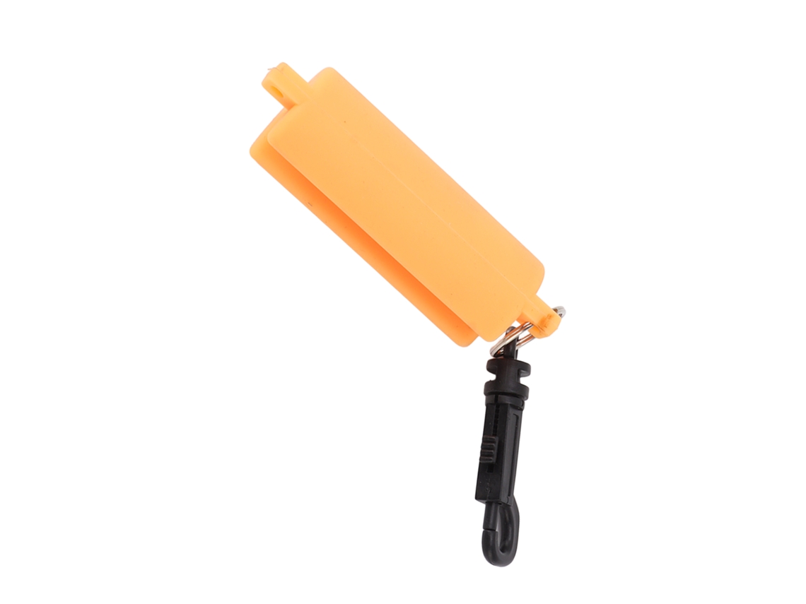Extractor de flechas de silicona con llavero y clip, naranja | Sin marca