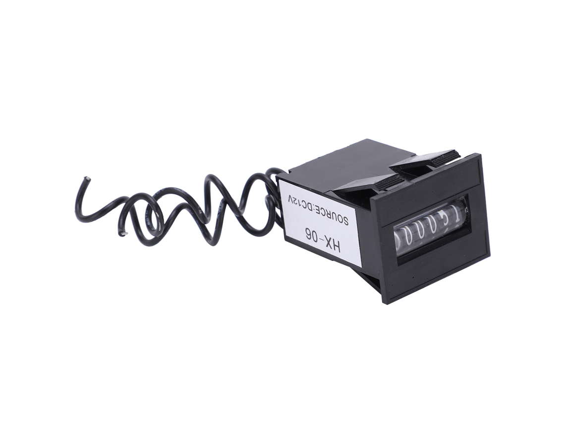 Contador electromagnético de 6 dígitos sin reinicio