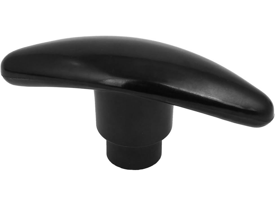 Mm Pomo Abrazadera Máquina Mango Forma T, Rosca Interna M6, 80 Longitud