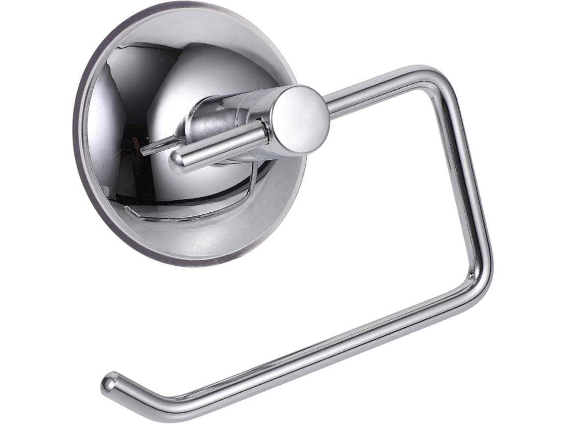Organizador de pared higiénico de acero inoxidable con ventosa resistente, para baño y cocina. Diseño Gokoco.