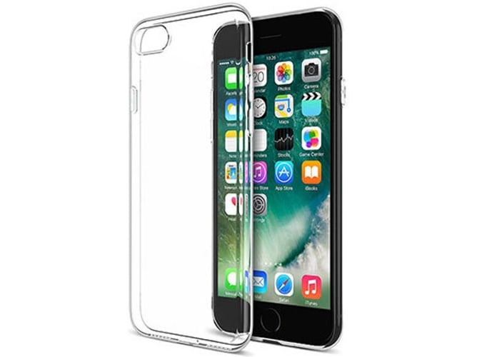 Funda iPhone 7 Silicona Transparente