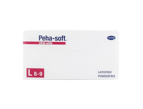 Guantes Desechables Hartmann Peha Soft Nitrilo White T G