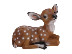 Figura decorativa de ciervo simulado para jardín, patio y hogar.