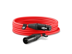 Cable de audio Røde XLR6M R de 6 m XLR rojo Rode