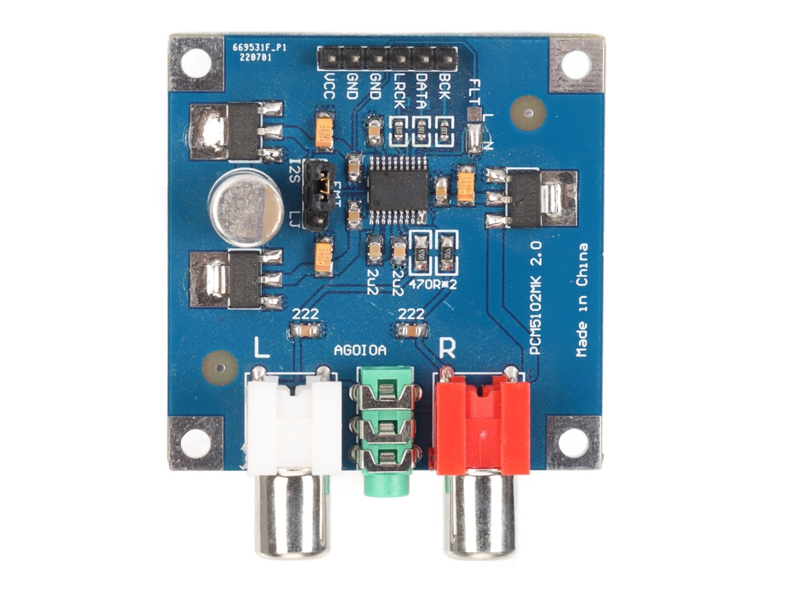 Módulo Decodificador Dac (decodificación De 32 Bits De Entrada I2s)