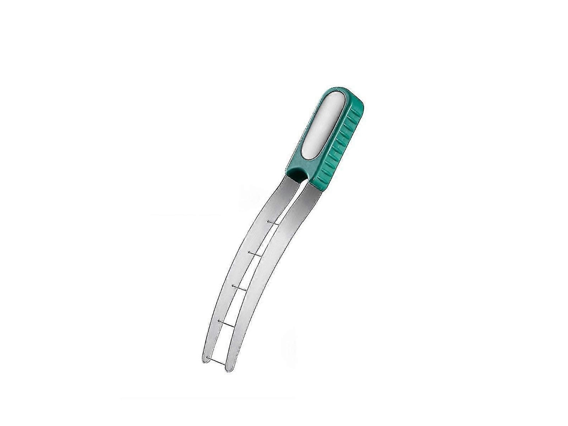 Cortador de sandía, cuchillo para sandía rápido y seguro, cortador de sandía para ensalada de frutas, utensilio de cocina