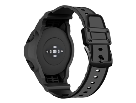 Correa TPU + PU reloj de banda con hebilla para Xiaomi Mi Watch Color Sports - negro